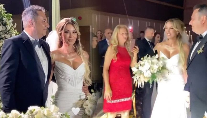 Petek Dinçöz ile Nida Büyükbayrakdar evlendi