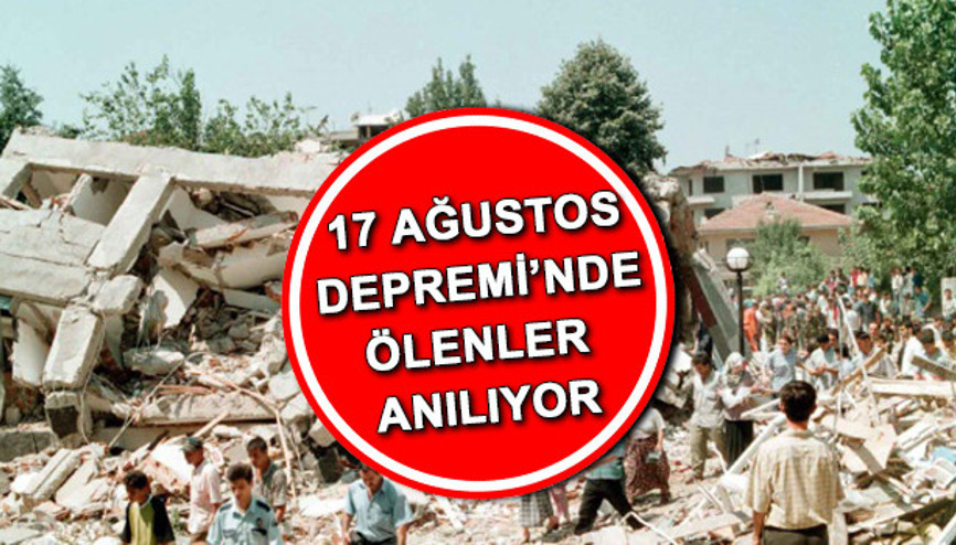 17 Ağustos depremi ne zaman, saat kaçta, nerede oldu Marmara Depreminin 23. yılında hayatını kaybedenler anılıyor...