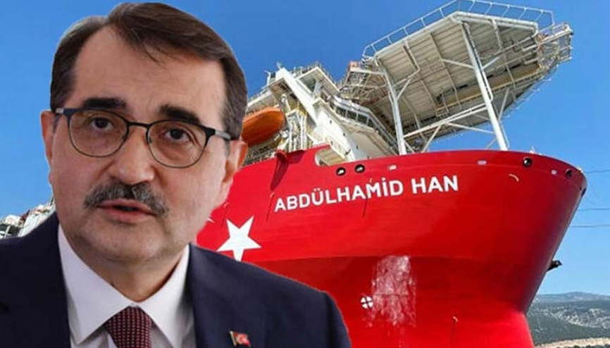 Son dakika... Bakan Dönmez duyurdu: Abdülhamid Han gemisi Yörükler-1 kuyusunda sondaja başladı Son dakika... Bakan Dönmez duyurdu: Abdülhamid Han gemisi Yörükler-1 kuyusunda sondaja başladı