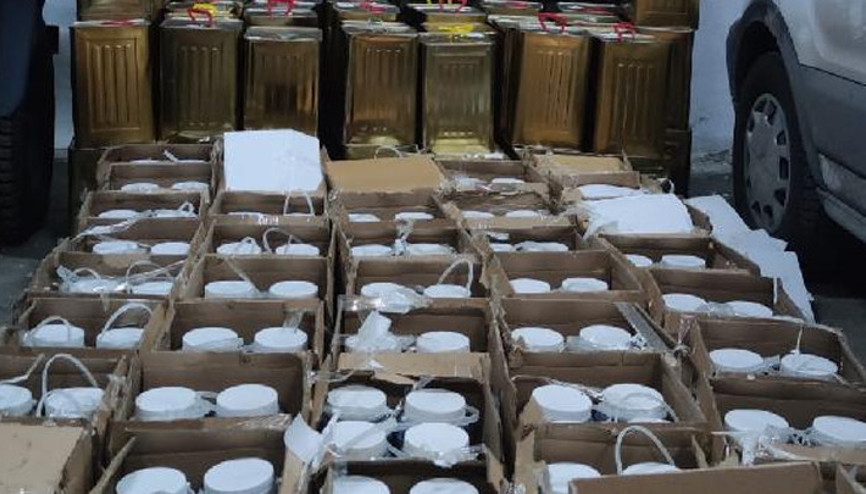 Ardahanda 2 bin 800 kilo sahte bal ele geçirildi