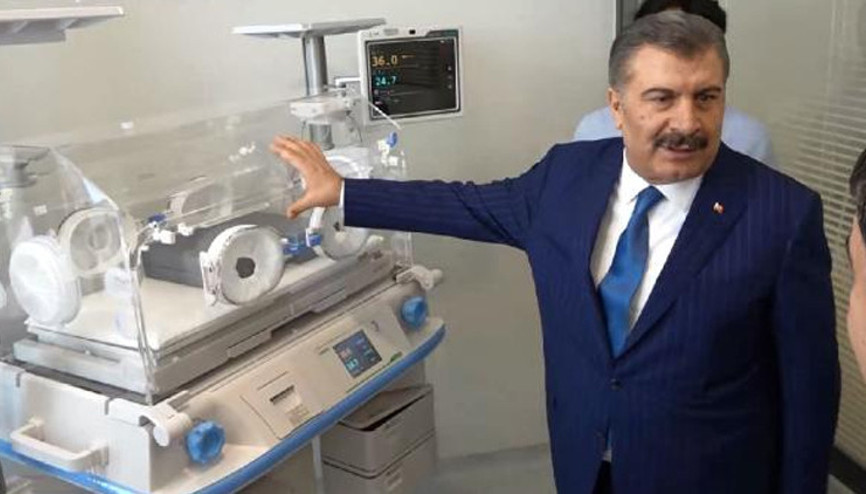 Bakan Kocadan Etlik Şehir Hastanesine ziyaret