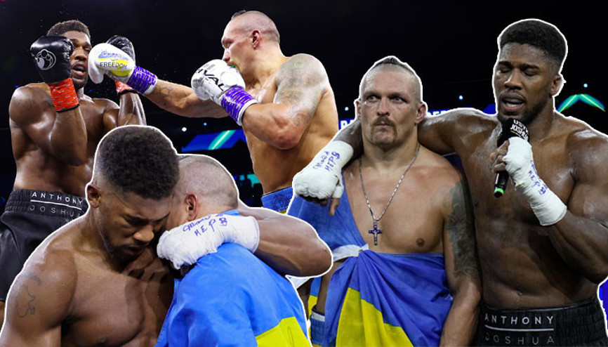 Oleksandr Usyk - Anthony Joshua maçı puanla bitti Kemerler Usykte kaldı, Joshuadan şoke eden hareketler ve açıklamalar... Oleksandr Usyk - Anthony Joshua maçı puanla bitti Kemerler Usykte kaldı, Joshuadan şoke eden hareketler ve açıklamalar...