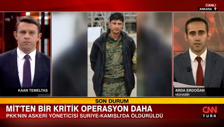 MİTten Suriyenin kuzeyine nokta operasyon