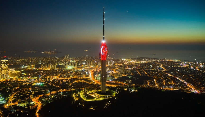 Çamlıca Kulesini 788 bin 241 kişi ziyaret etti