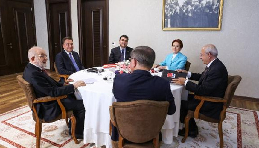 6lı masadan ortak açıklama: Cumhurbaşkanı adayımız, herkesin cumhurbaşkanı olacaktır 6lı masadan ortak açıklama: Cumhurbaşkanı adayımız, herkesin cumhurbaşkanı olacaktır