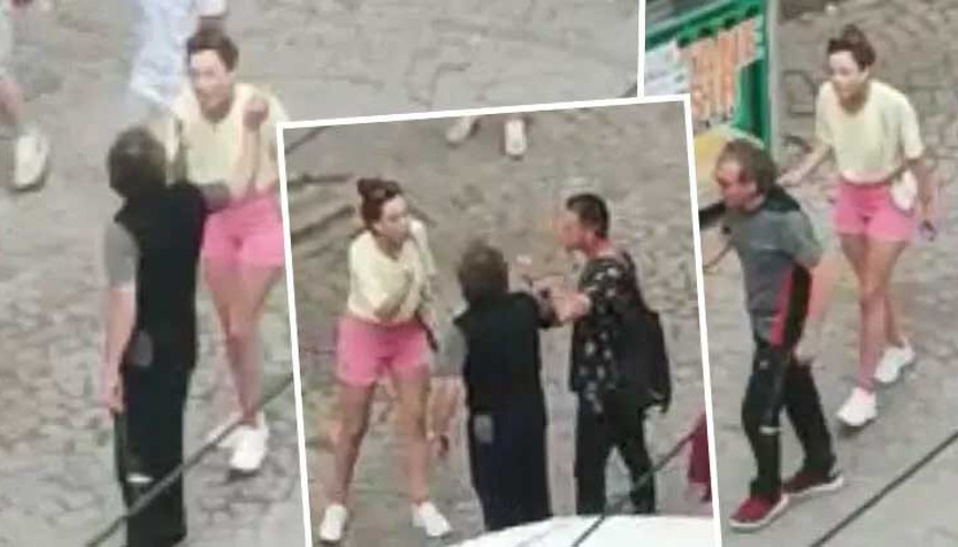 Şortu yüzünden laf atıldığı iddiasıyla tepki gösterdi