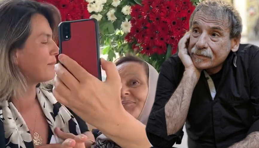 Civan Canovanın cenazesinde Açelya Akkoyunun zor anları: Lütfen teyzeciğim kırmayayım sizi