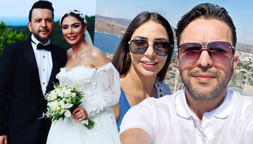 Nihat Doğan ve eşi Arzu Doğan Bodrumda balayında