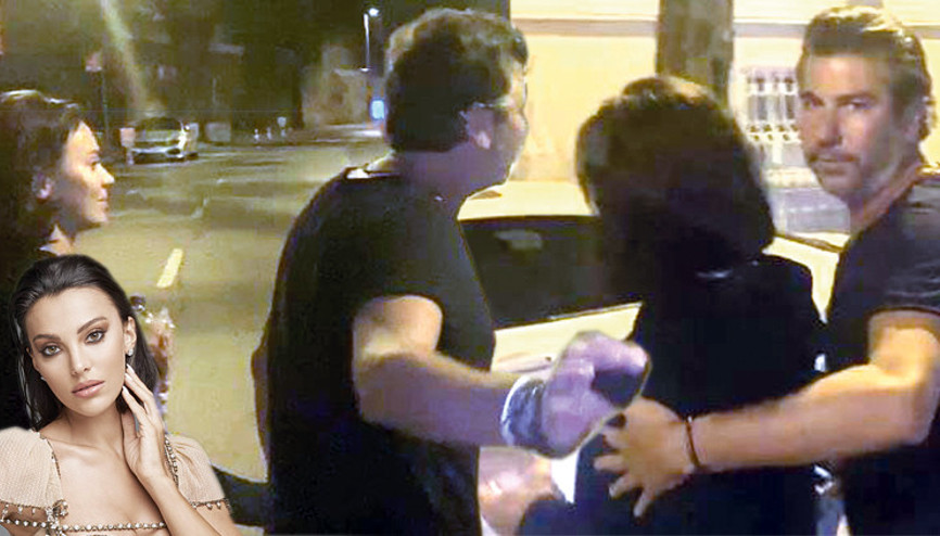 Tuvana Türkay ile İzzet Antebinin gergin anları: Konuşmayacağız, çekmeyin