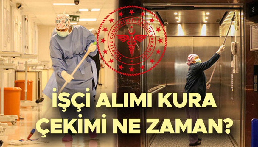 Sağlık Bakanlığı işçi alımı başvuru sonuçları ne zaman açıklanacak İşte 2022 Sağlık Bakanlığı 1356  temizlik personeli alımı kura çekimi tarihi