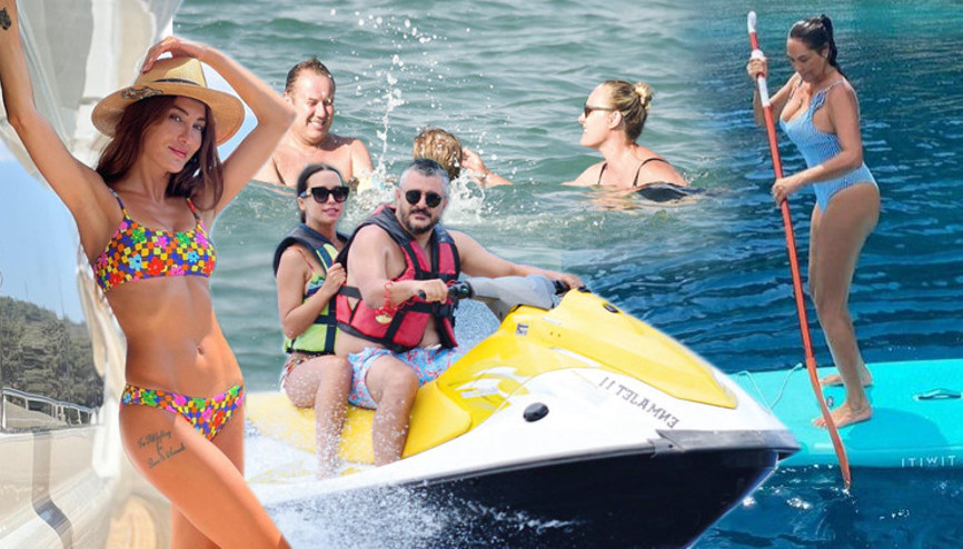 Hülya Avşar, Tuğba Yurt, Şoray Uzun, Merve Oflaz... Ünlüler tatilde