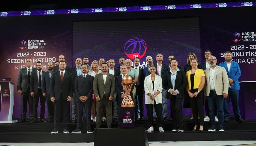 Kadınlar Basketbol Süper Ligi fikstürü çekildi