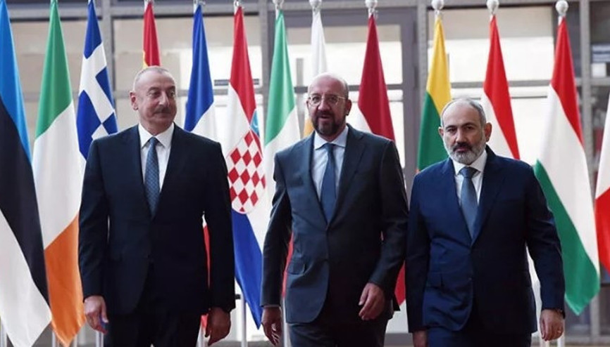 Aliyev, Paşinyan ve Michelden Brükselde üçlü zirve