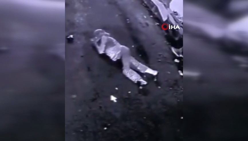 Yaşlı kadına motosikletli çarpıp kaçtı O anlar kamerada