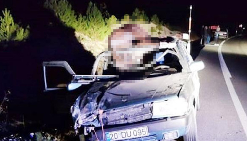 Eşek aniden yola atladı, sürücünün babası hayatını kaybetti