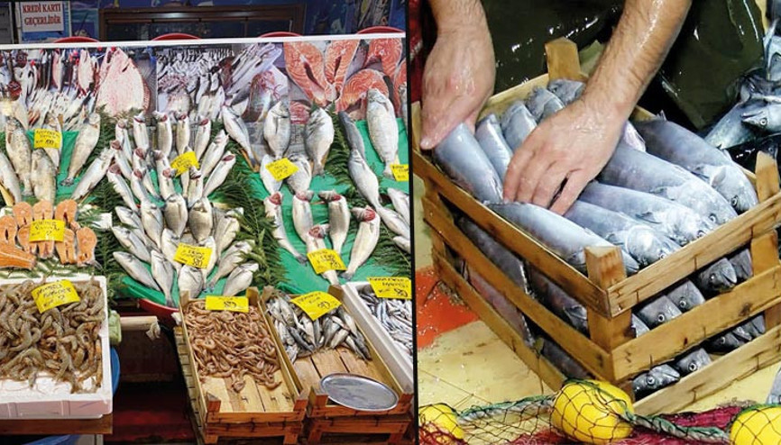 Balıklar tezgaha çıktı Balıklar tezgaha çıktı