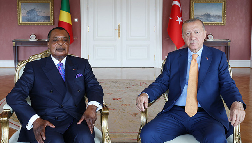 Erdoğan, Kongo Cumhuriyeti cumhurbaşkanıyla görüştü