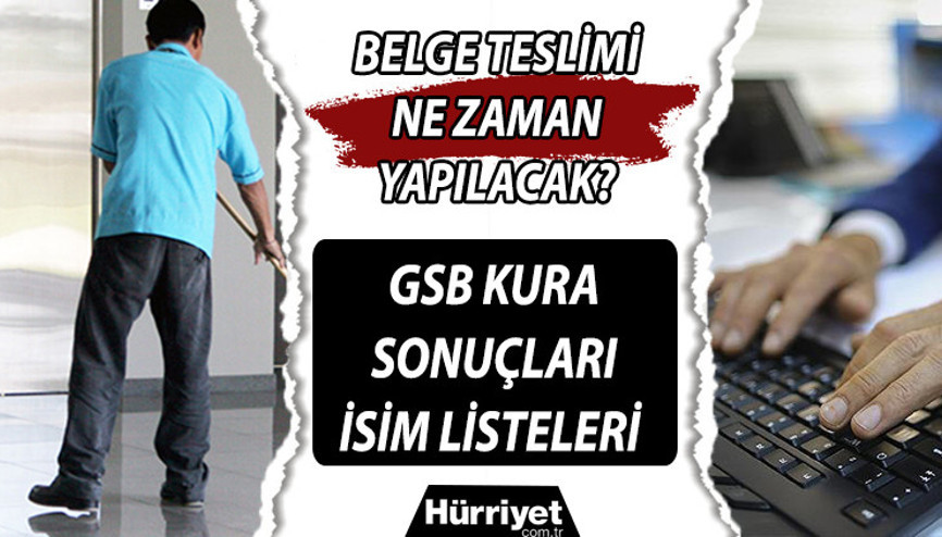 GSB KURA SONUÇLARI YEDEK ASİL ADAY LİSTESİ SORGULAMA: Gençlik ve Spor Bakanlığı 1017 sürekli işçi alımı belgeleri neler, ne zaman teslim edilecek GSB KURA SONUÇLARI YEDEK ASİL ADAY LİSTESİ SORGULAMA: Gençlik ve Spor Bakanlığı 1017 sürekli işçi alımı belgeleri neler, ne zaman teslim edilecek