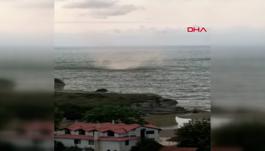 Akçakoca ve Filyos Sahilinde hortum