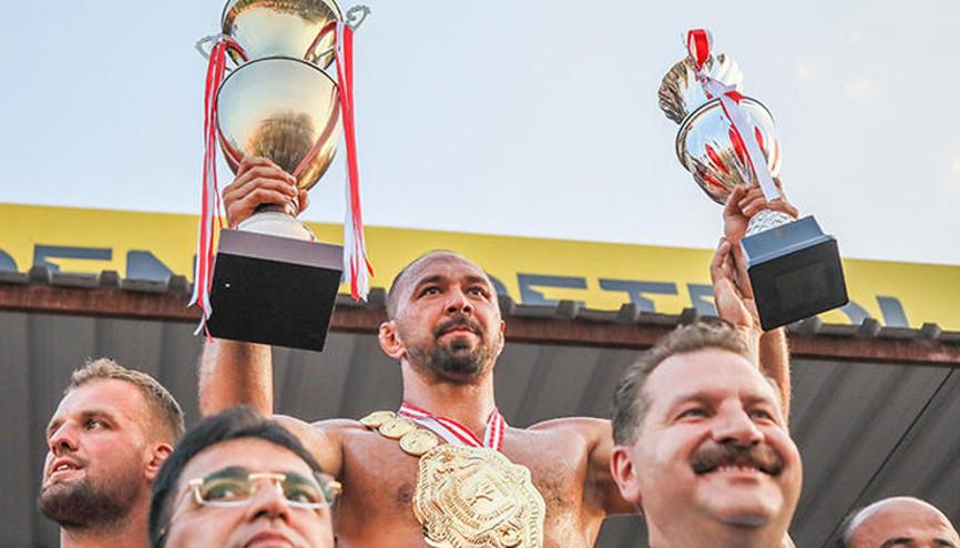 Elmalı’da altın kemer Ali Gürbüz’ün Cengizhan Şimşek...