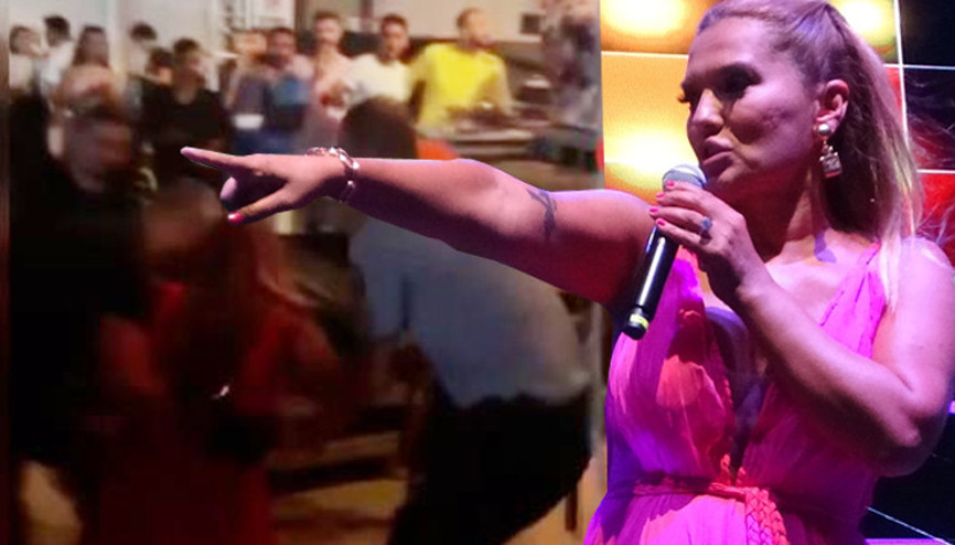 Demet Akalının zor anları... Okan Kurt yanına koştu