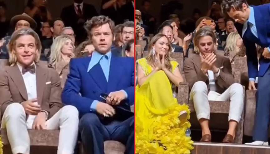 Festivalin gala gecesinde tükürük şoku