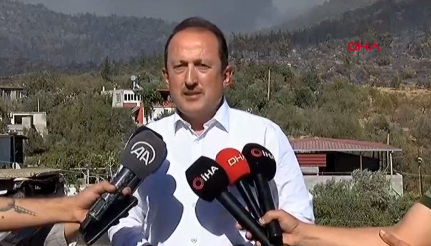 Mersin Valisi Ali Hamza Pehlivan, orman yangınına ilişkin son bilgileri açıkladı