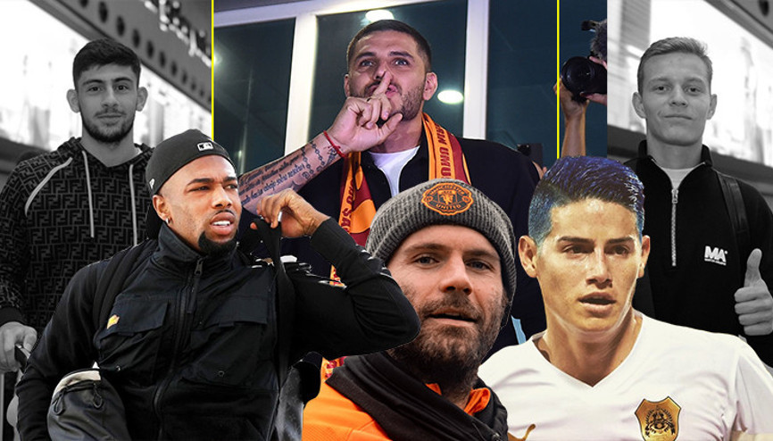 Son Dakika: Galatasaraydan gövde gösterisi Bir gecede 5 transfer birden... Icardi, Ross, Rachica, Mata ve Yusuf Demir’in maliyetleri... James Rodriguez & Traore bombası...