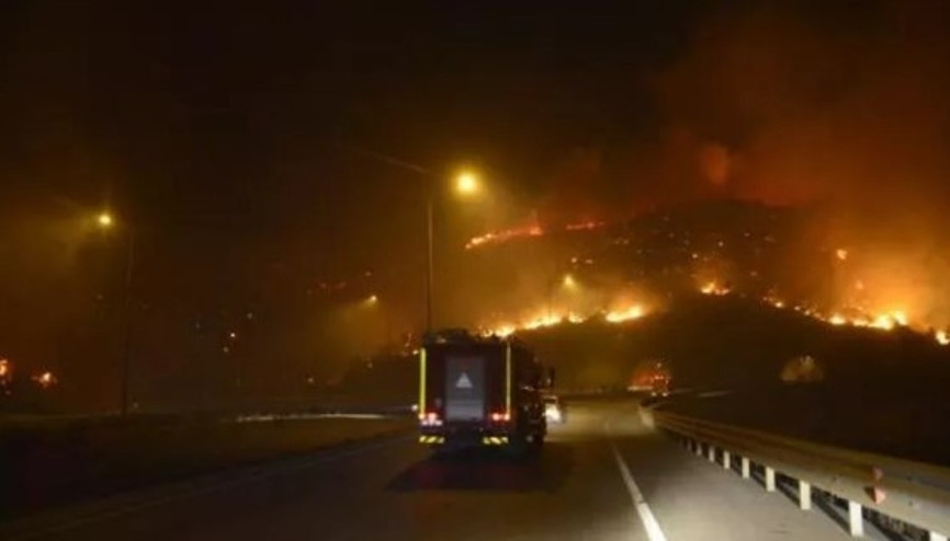 Mersindeki orman yangını kontrol altına alındı