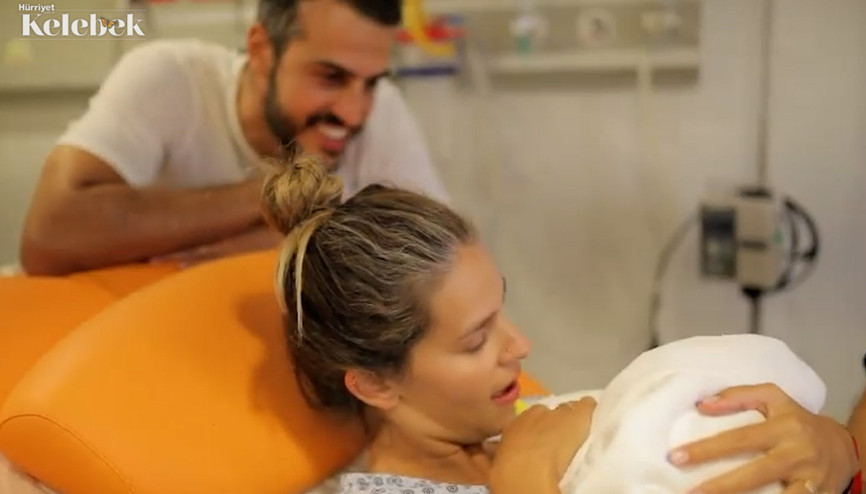 Dila Tarkan oğluna böyle kavuşmuş...