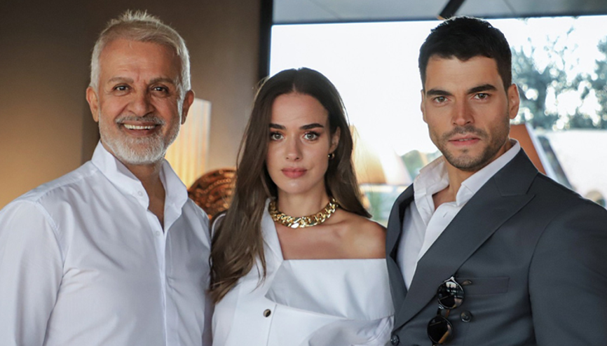 Akın Akınözü ve Bensu Soralın setinden ilk fotoğraflar