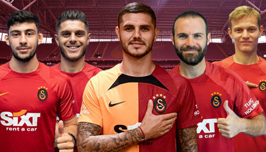 Galatasaraydan son gece imza şov Mauro Icardi, Yusuf Demir, Juan Mata, Rashica ve Ross Jensen için KAP açıklamaları...