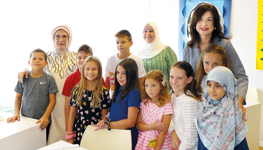 Zagrebde ilkokul ziyareti