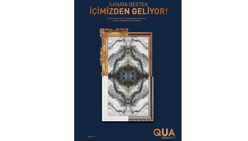 QUA Granite, Contemporary İstanbul’un partneri oldu