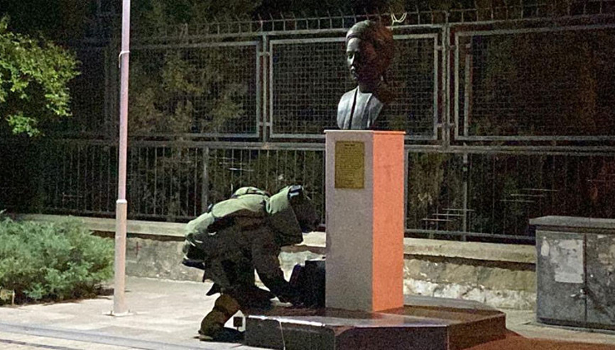 Aydında şüpheli çanta paniği