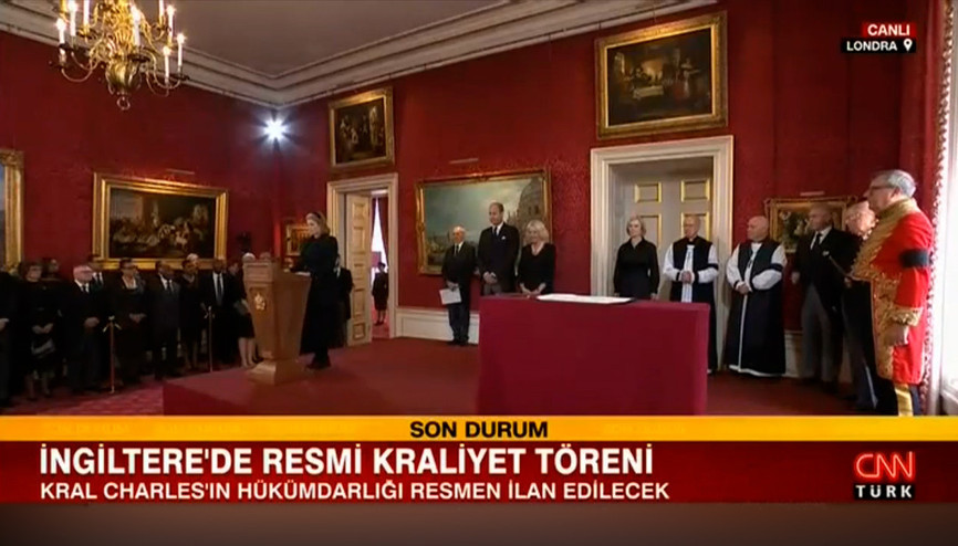 3. Charles resmen kral ilan edildi 3. Charles resmen kral ilan edildi