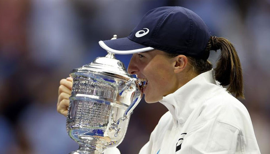 Amerika Açık tek kadınlarda şampiyon Polonyalı Iga Swiatek oldu