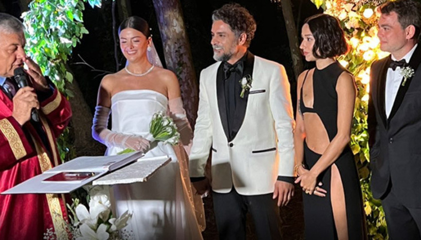 Oyuncu Umut Kurt ve Melisa İnci evlendi