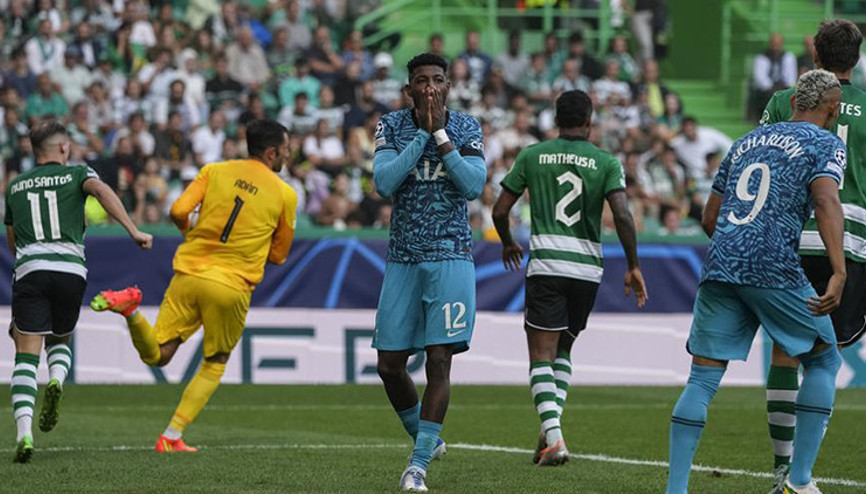 Sporting Lizbon, Tottenhamı 3 dakikada devirdi