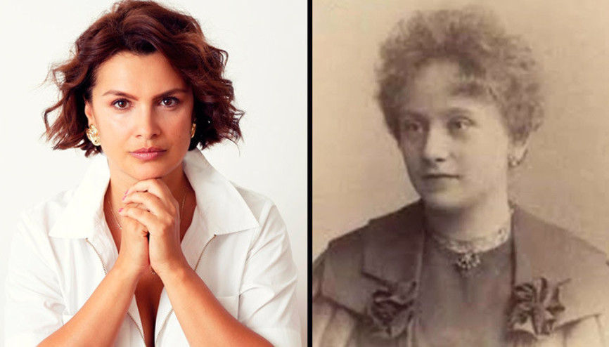 Feride Çetin kadın ressam Mihri Hanım rolünde