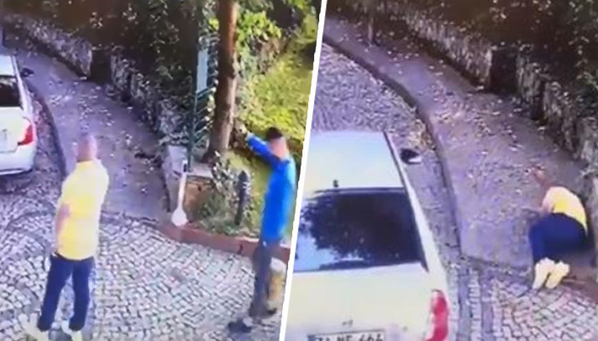 Beykozda Sedat Pekerin evinin önünde silahlı saldırı