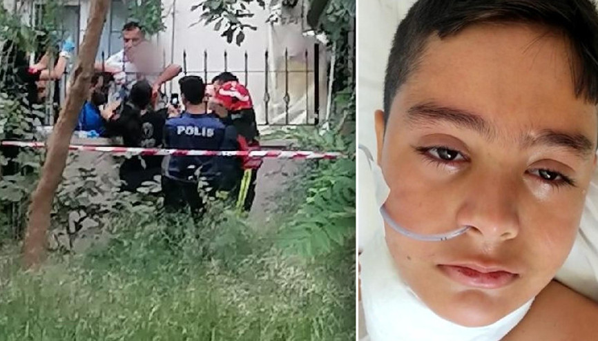 Bahçelievlerde korkunç olay: Demir korkuluk boğazına saplandı