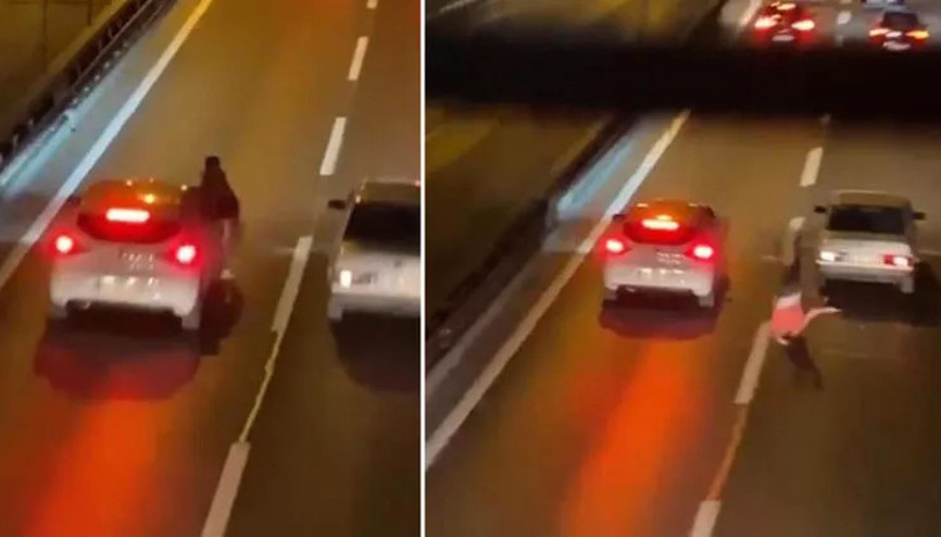 Yolun karşısına geçmeye çalışırken otomobil çarptı Yolun karşısına geçmeye çalışırken otomobil çarptı