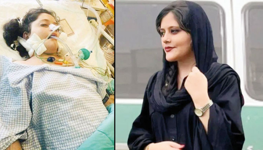 Ahlak polisinin gözaltına aldığı Mahsa öldü