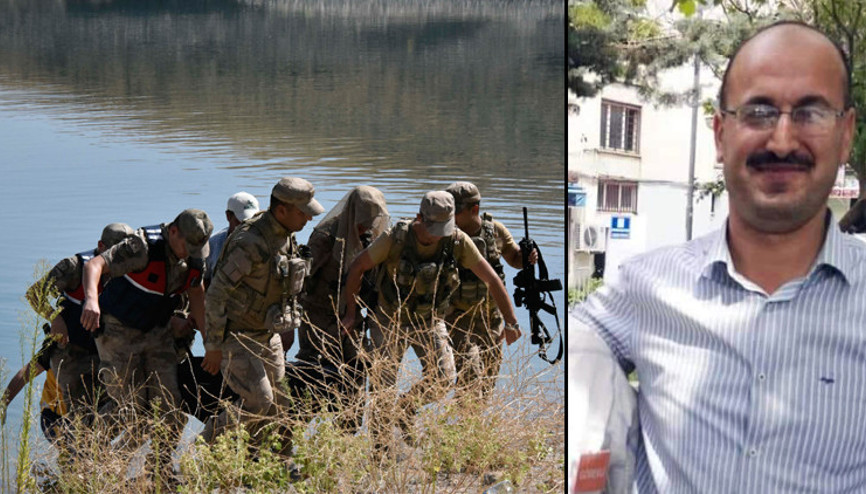 Balık tutmak için Fırat Nehrine giren lise müdüründen acı haber