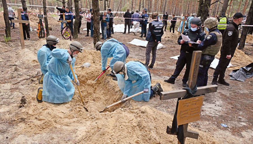 AB toplu mezarlar için mahkeme çağrısı yaptı