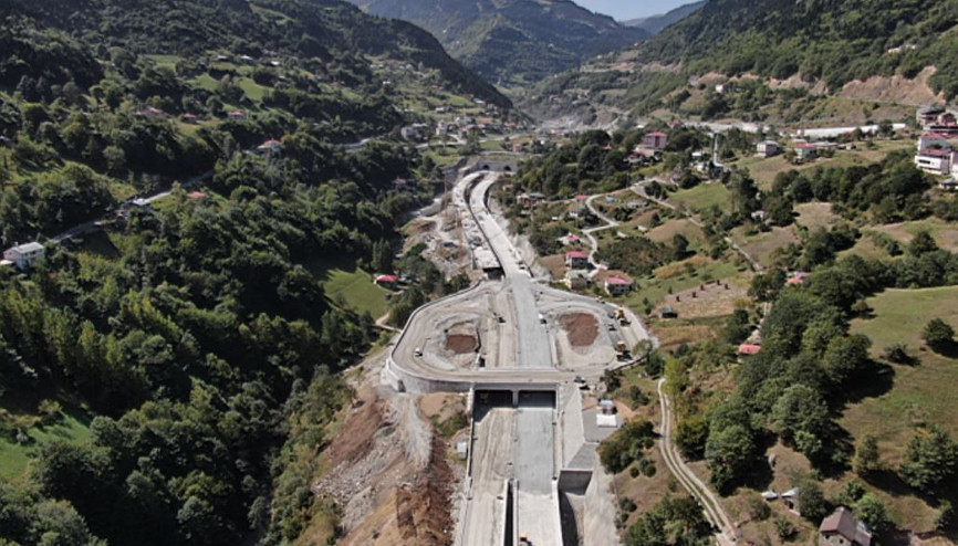 Yeni Zigana Tüneli 2023te hizmete girecek: Avrupanın en uzun tüneli olacak
