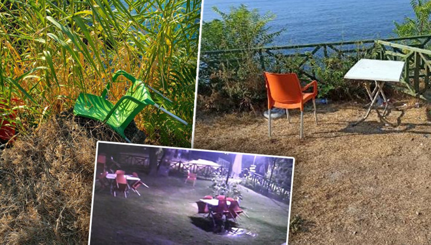 Belediyenin yaşlı evine girip ortalığı birbirine kattılar Belediyenin yaşlı evine girip ortalığı birbirine kattılar