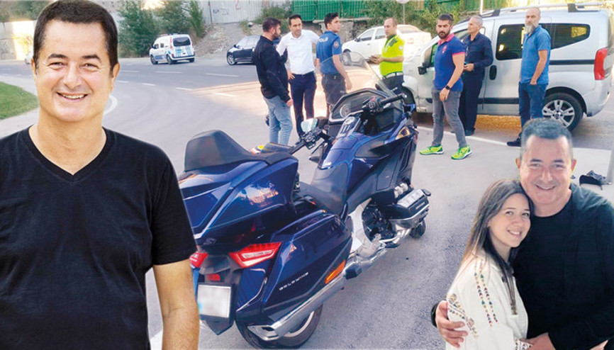 Motosiklet kazası geçirmişti... Acun Ilıcalı ucuz atlatmış