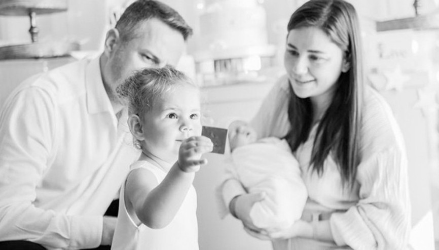 Dört kişilik aileden ilk poz: Bütün dünyam bu